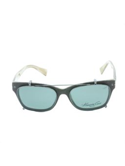 Kenneth Cole - Unisex UV Protected Blue Lens Oval Sunglasses (51)