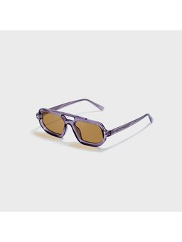 SAM AND MARSHALL - Unisex UV Protected Brown Lens Wayfarer Sunglasses