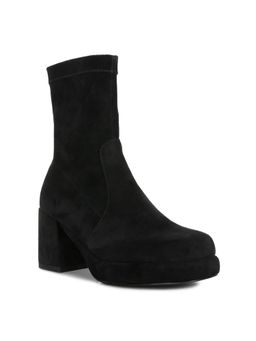Rag & Co - Solid Black Casual Boots