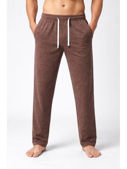 Parcel Yard - Brown Parcel Yard Mens Regular Fit Track Pants