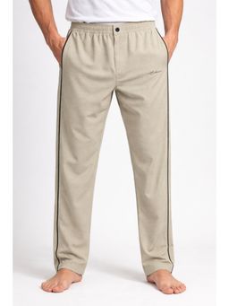 Parcel Yard - Beige Parcel Yard Mens Regular Fit Track Pants