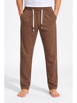 Parcel Yard - Brown Parcel Yard Mens Regular Fit Track Pants