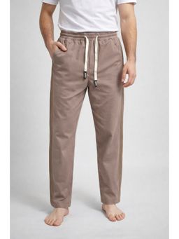 Parcel Yard - Brown Parcel Yard Mens Regular Fit Track Pants