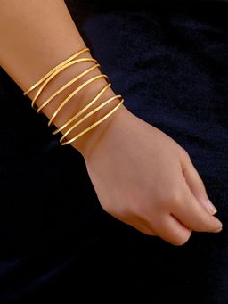 AG'S - Ellie Western Gold Plated Handcuff