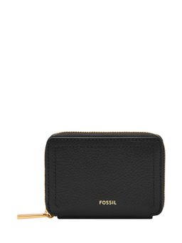 Fossil - Logan Solid-Plain Black Leather Wallet (S)