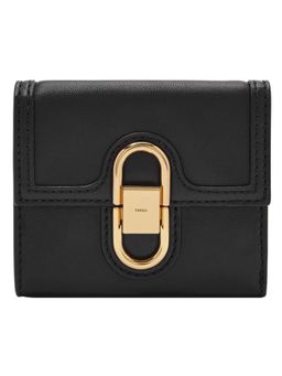 Fossil - Avondale Solid-Plain Black Leather Wallet (S)