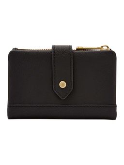 Fossil - Lainie Solid-Plain Black Leather Wallet (S)
