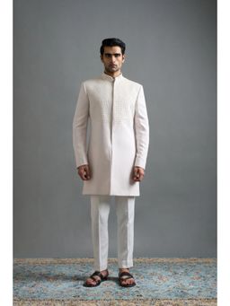 Gargee Designers - Shvet Ivory Kurta with Pant