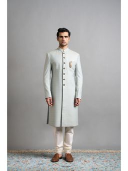 Gargee Designers - Reyansh Green Sherwani with Churidar