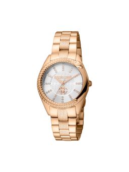 Roberto Cavalli - Women Silver Round Dial Watch - RC5L038M0075
