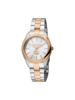 Roberto Cavalli - Women Silver Round Dial Watch - RC5L038M0105
