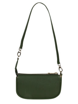 The House Of Ganges - Baby Sling Vegan Leather Handbag Olive