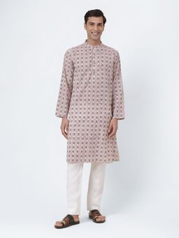 Fabindia - Multi Color Cotton Printed Long Kurta