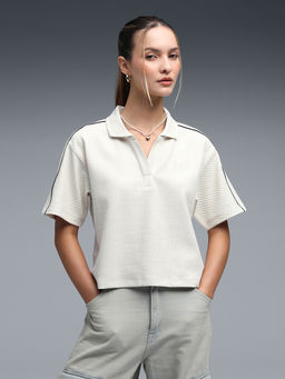 Puma - Her Women Relaxed Fit Polo T-Shirt