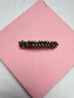 Arendelle - Silver Metal Self Design Hair Pin