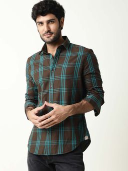 Rare Rabbit - Missys Brown Shirt