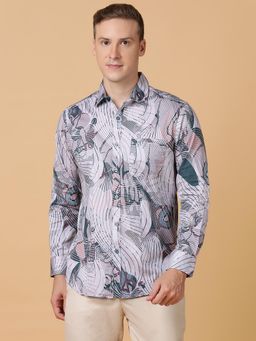 TABARD - Pure Cotton Full Sleeve Collared Shirt for Men Multi-Color