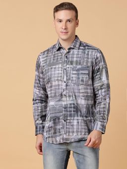 TABARD - Pure Cotton Full Sleeve Collared Shirt for Men Multi-Color