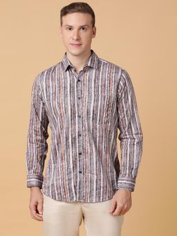 TABARD - Pure Cotton Full Sleeve Collared Shirt for Men Multi-Color