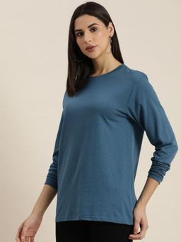 DILLINGER - Teal Solid Oversized T-Shirt