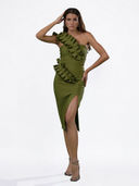Green color option, Sold out, Currently selected