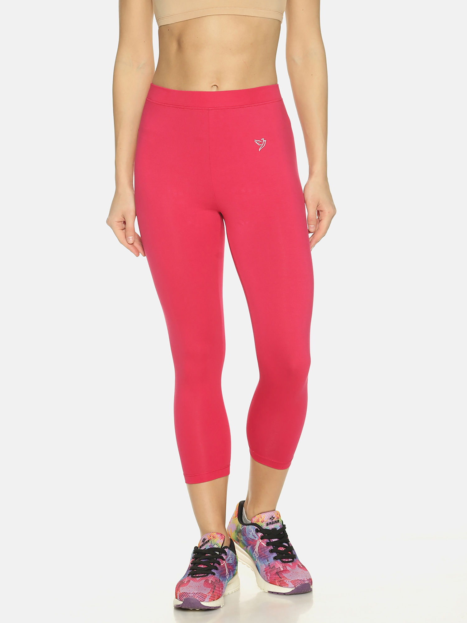 TWIN BIRDS Women Capri Legging Combo 