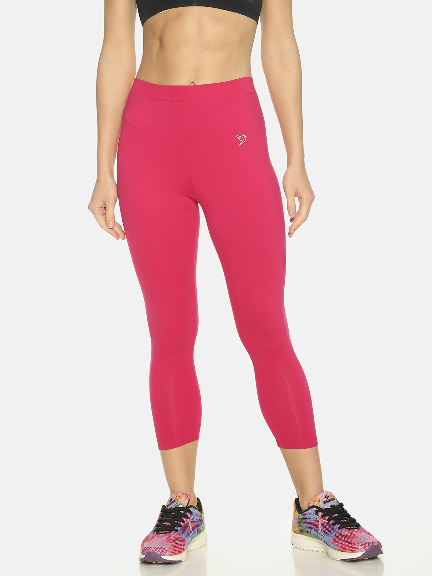 TWIN BIRDS Women Capri Legging Combo 