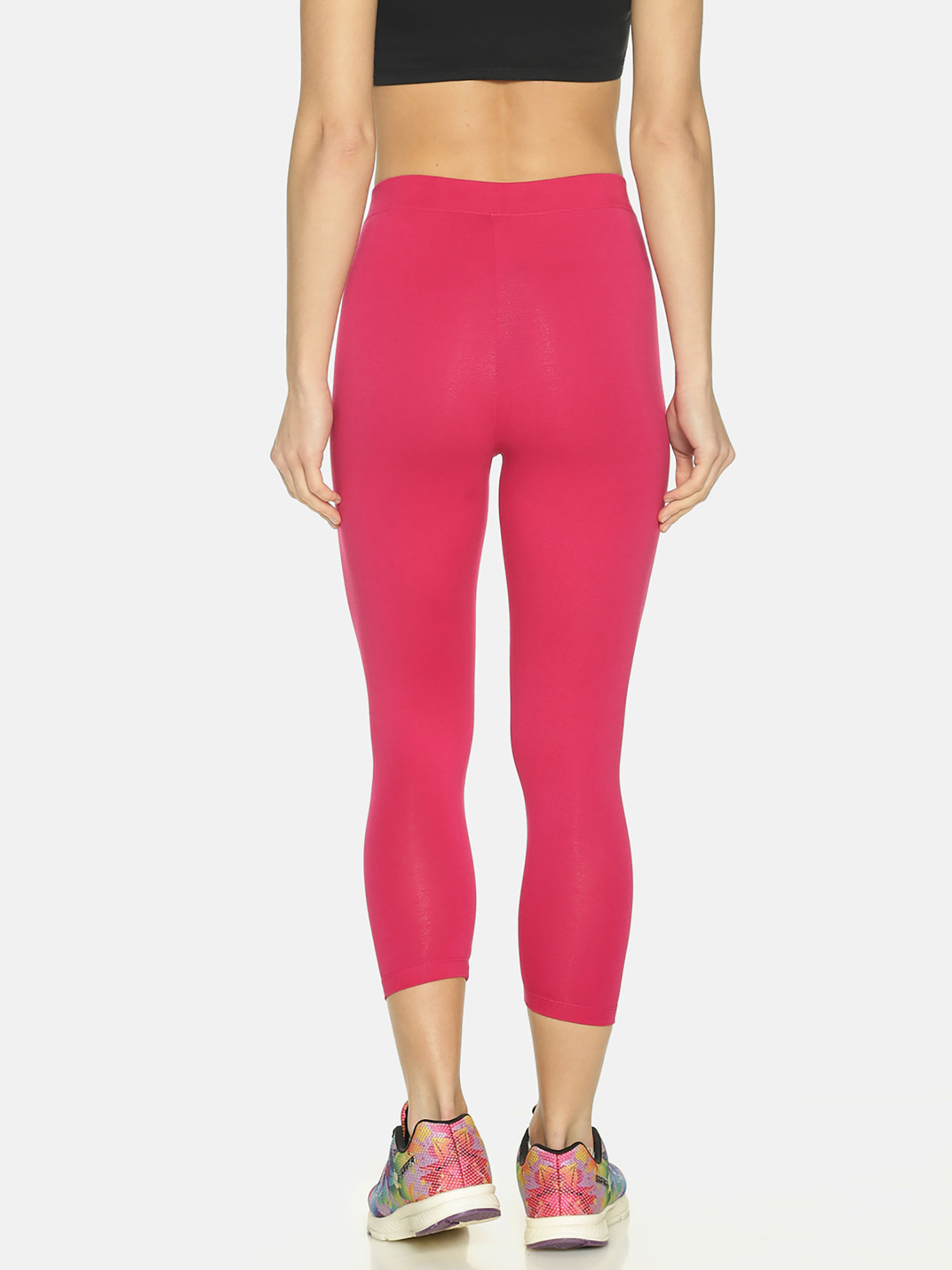 TWIN BIRDS Women Capri Legging Combo 
