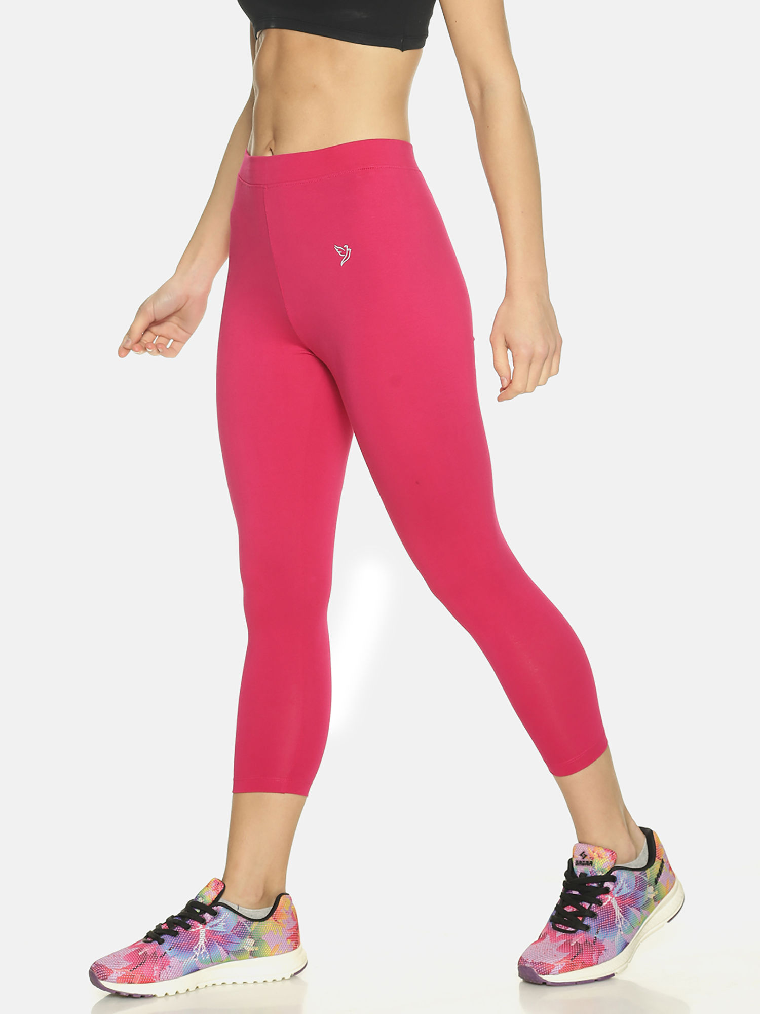 TWIN BIRDS Women Capri Legging Combo 