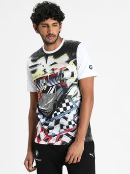 Puma - BMW M Motorsport Street Vintage Men White T-Shirt