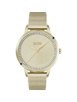 Boss - Gold Round Analog Watch - 1502465
