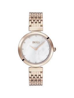 Boss - Gold Round Analog Watch - 1502480