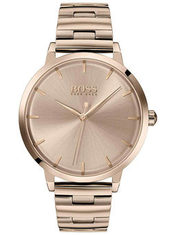 Boss - Rose Gold Round Analog Watch - 1502502