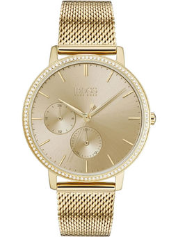 Boss - Gold Round Analog Watch - 1502520