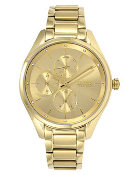 Boss - Sport Analog Gold Dial Color Women Watch- 1502584