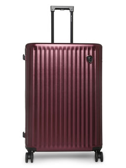 HEYS - SMARTLUGGAGE Burgundy Color Polycarbonate Material Hard 30" Large Trolley