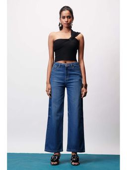 FREAKINS - Everyday Blue Straight Jeans