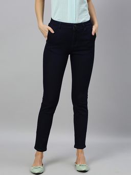 RAREISM - Navy Blue Reckon Slim Fit Jeggings