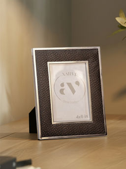 Aarvi Decor - Black Woven Fabric Prestige Tabletop Photo Frame