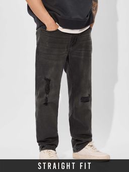 The Souled Store - Distressed Denims Ebony Mens Jeans