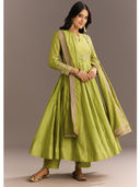 Green color option, Sold out, Currently selected