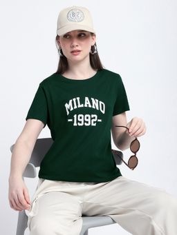 R&B - Green Slogan / Typographic Regular T-Shirt