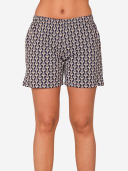 Bonjour - Multi-Colour Abstract Shorts