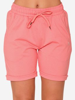 Bonjour - Pink Solid Shorts
