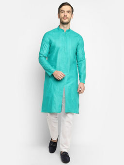Devoiler - Regular Fit Long Kurta For Men