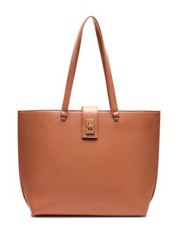 Anne Klein - Tan Solid Tote Bag