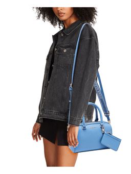 Anne Klein - Blue Handbag with Detachable Strap