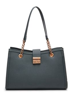 Anne Klein - Rose Gold Chain Shoulder Bag with Detachable Strap