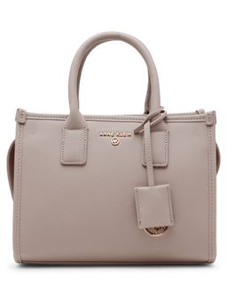 Anne Klein - Grey Top Handle Handbag with Detachable Straps