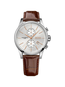 Boss - Silver Round Analog Watch - 1513280